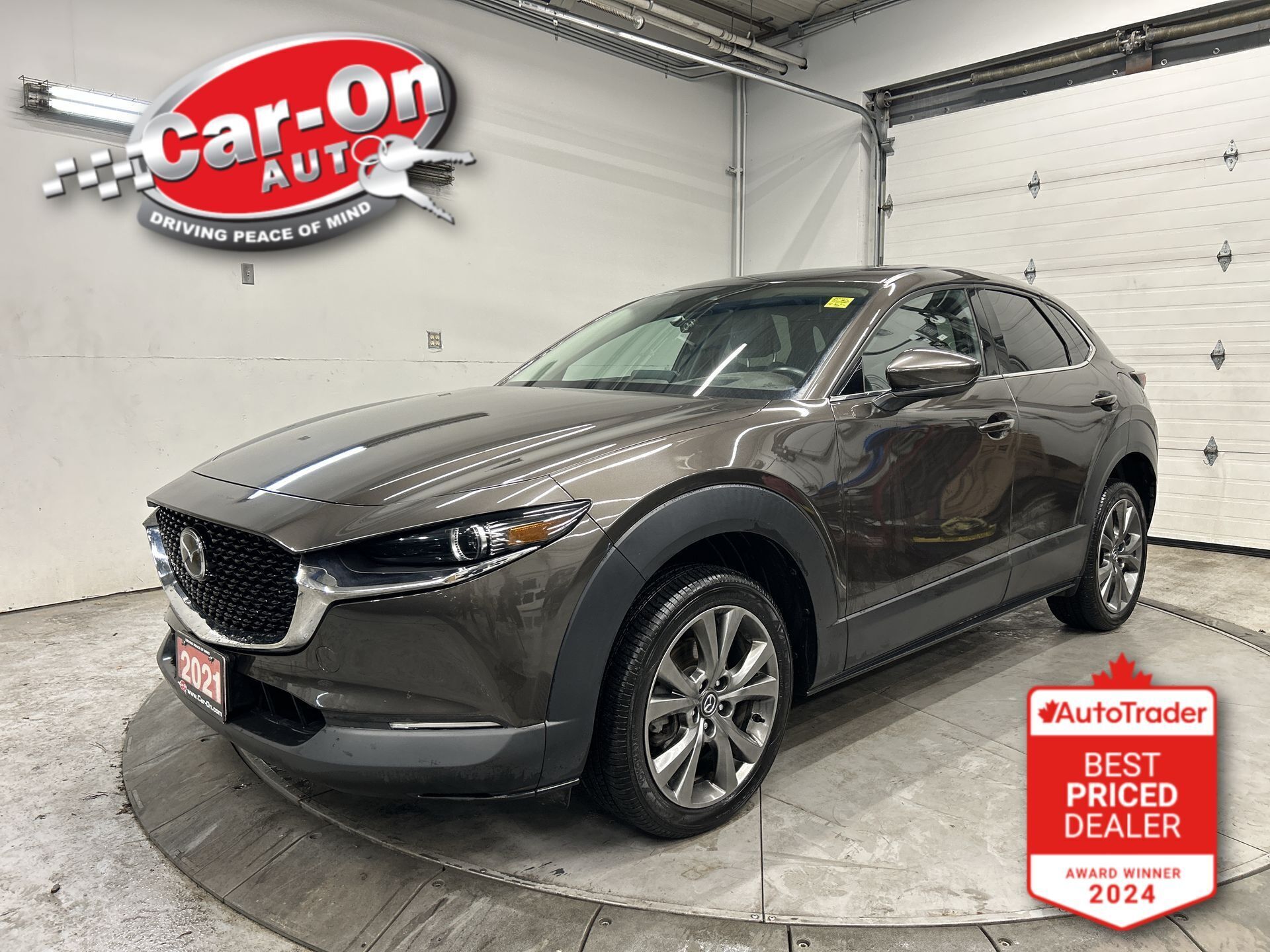 2021 Mazda CX-30 GT AWD| LEATHER| SUNROOF| HUD| HTD SEATS| CARPLAY
