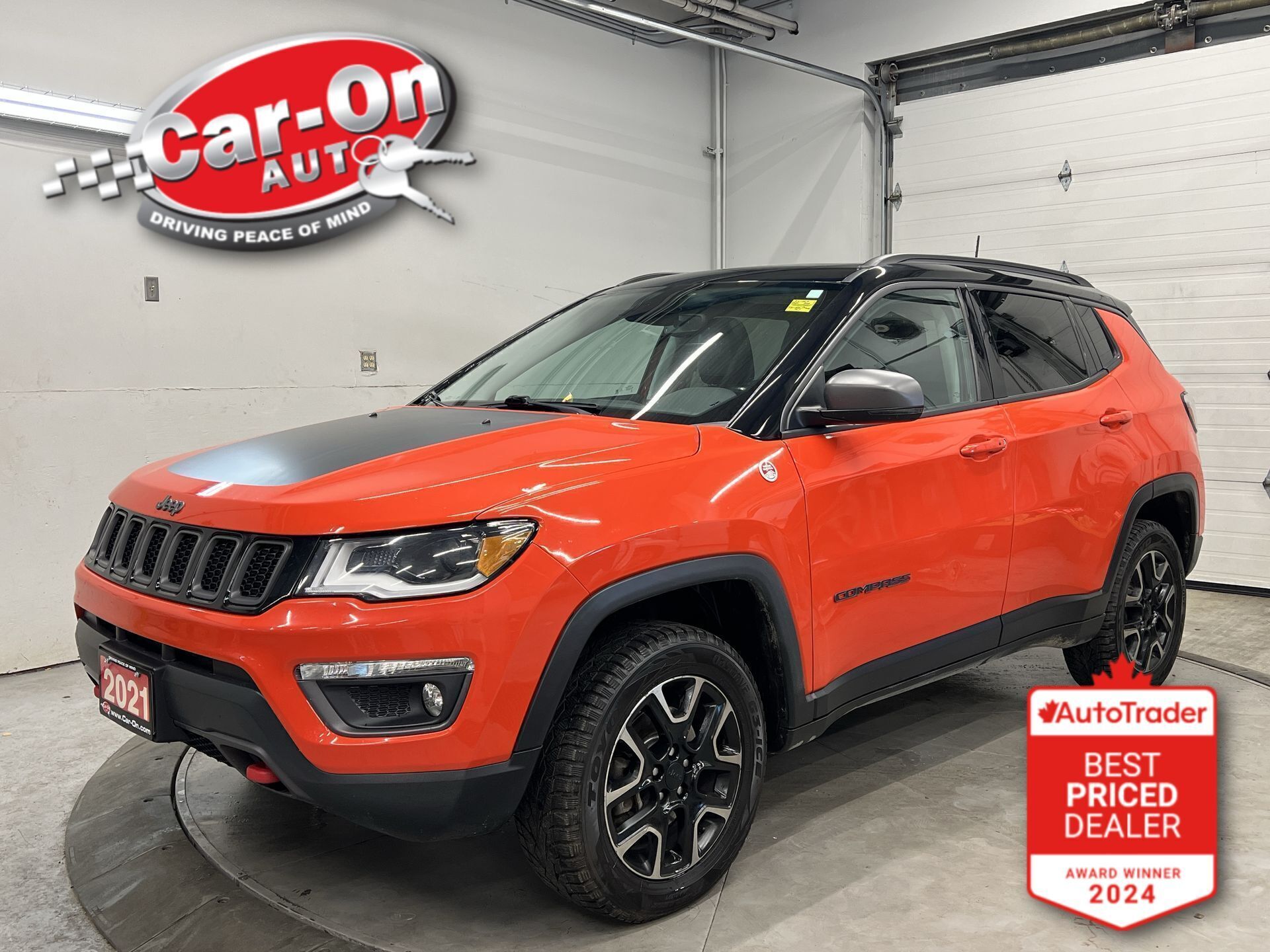 2021 Jeep Compass TRAILHAWK ELITE 4X4| LEATHER| PANO ROOF | NAV
