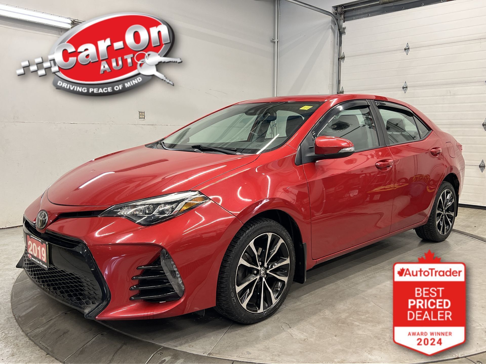 2019 Toyota Corolla XSE| ONLY 59,000KMS| HTD LEATHER| SUNROOF|REAR CAM
