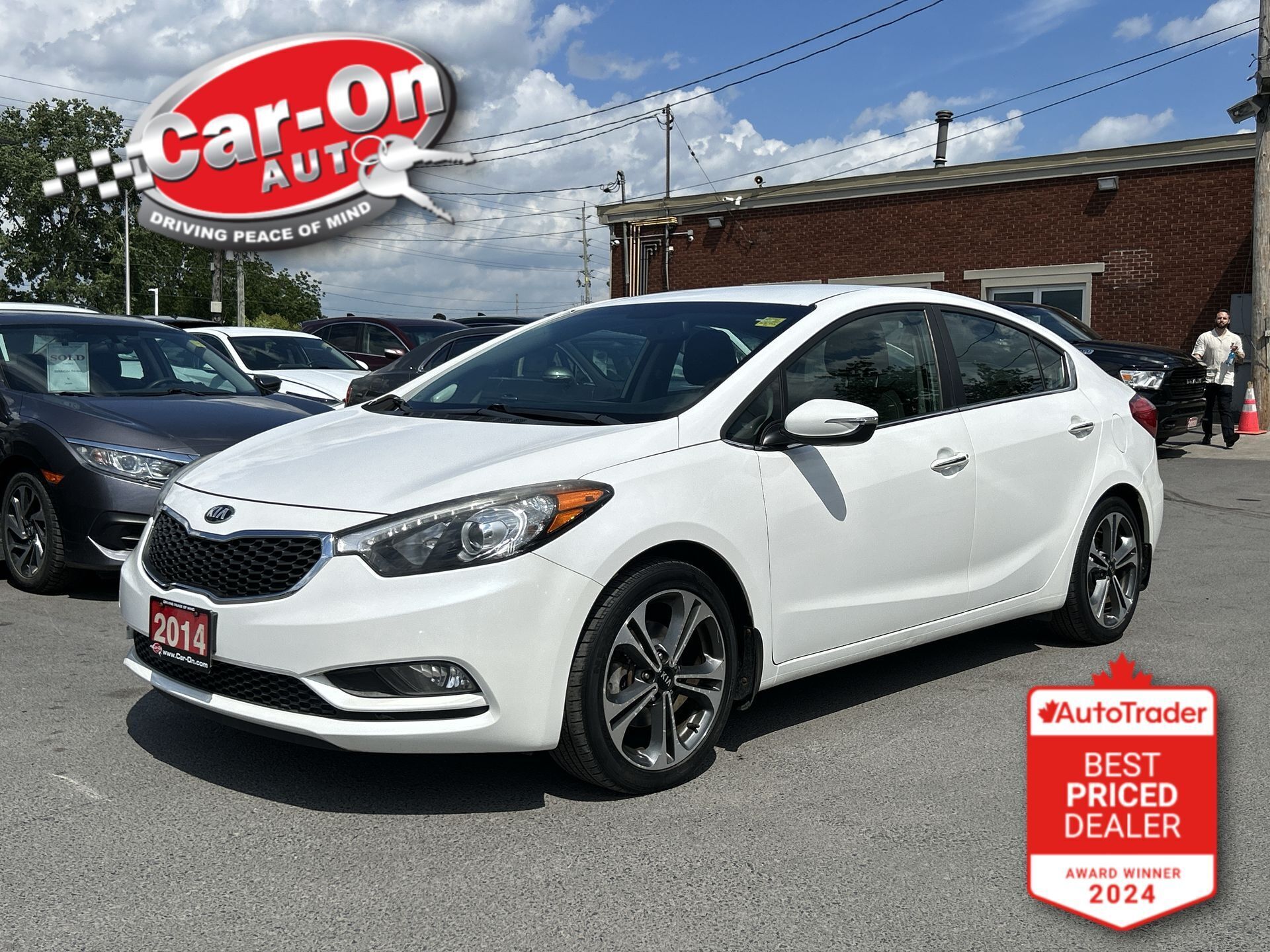 2014 Kia Forte EX | ONLY 52,000KMS! |HEATED SEATS | REAR CAM |A/C