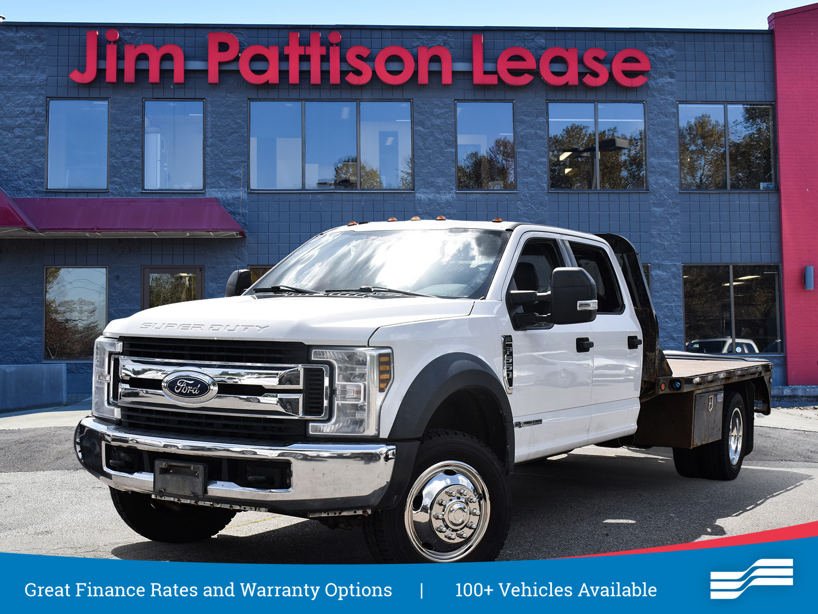 2019 Ford F-550 XLT 4WD Crew Cab Flat Deck