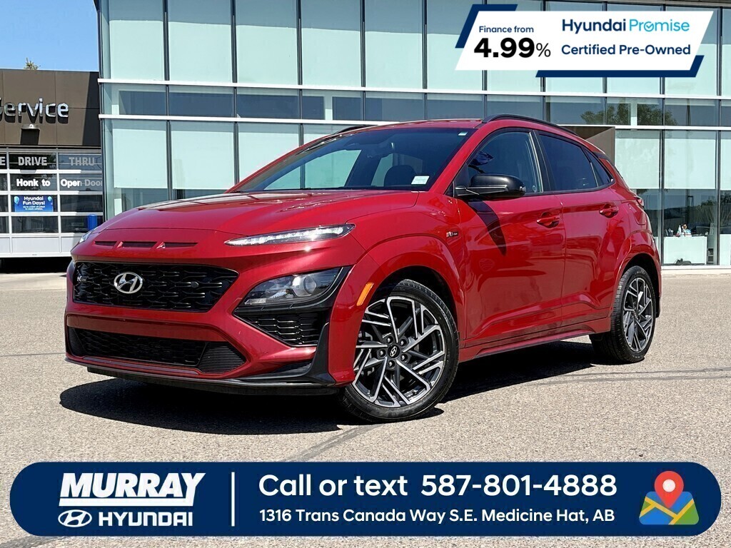 2022 Hyundai Kona 1.6T N Line AWD | Apple CarPlay | Heated Seats