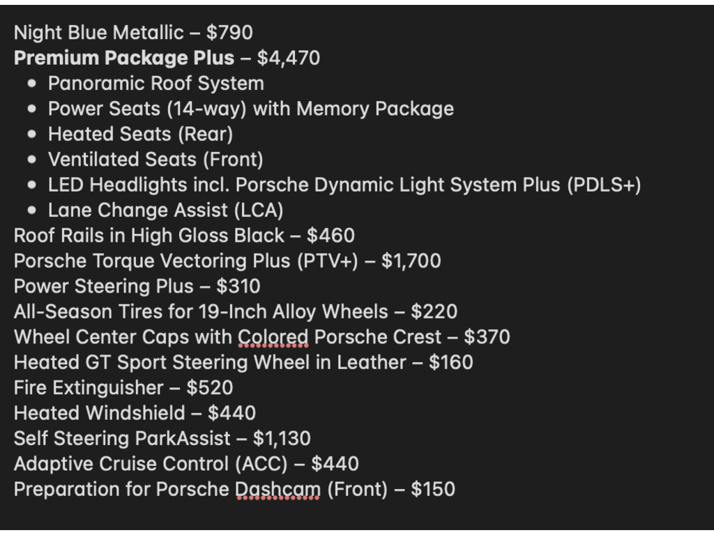 2023 Porsche Macan T, Toronto, Cash