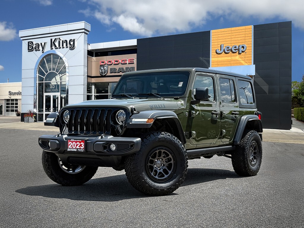 2023 Jeep Wrangler Sport | WILLYS | 35 RECON TIRE PKG | ALPINE AUDIO 