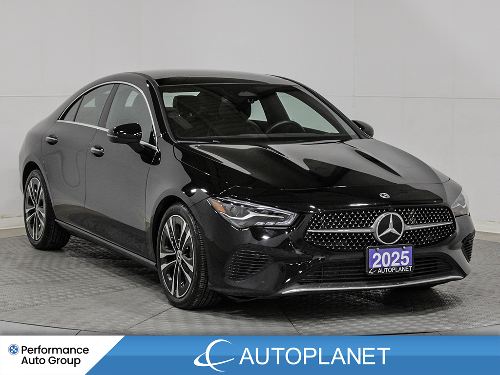 2025 Mercedes-Benz CLA250 4MATIC, Coupe, Navi, Pano Roof, Back Up Cam!