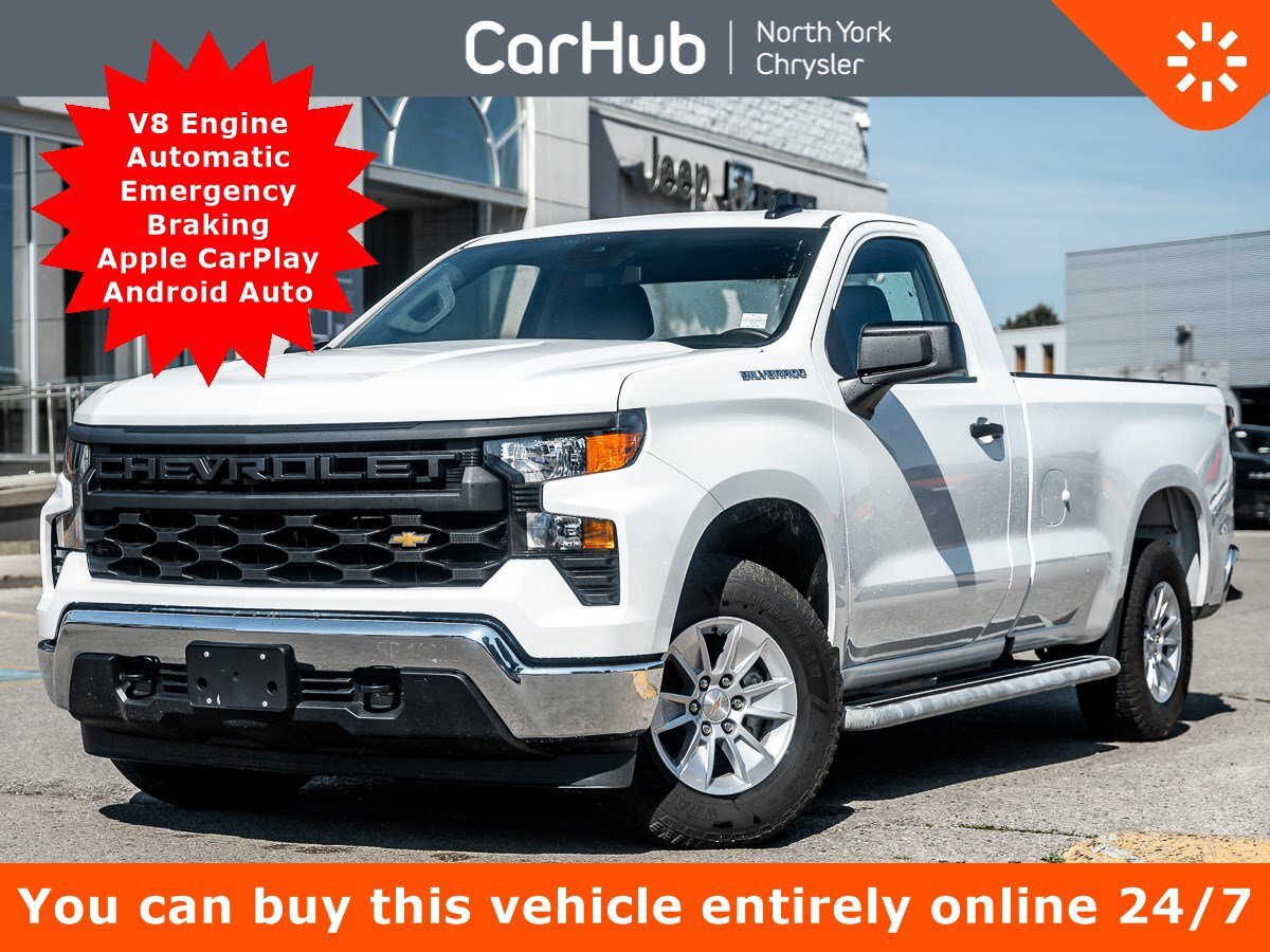 2024 Chevrolet Silverado 1500 V8 Work Truck 140 Automatic Emergency Braking Appl