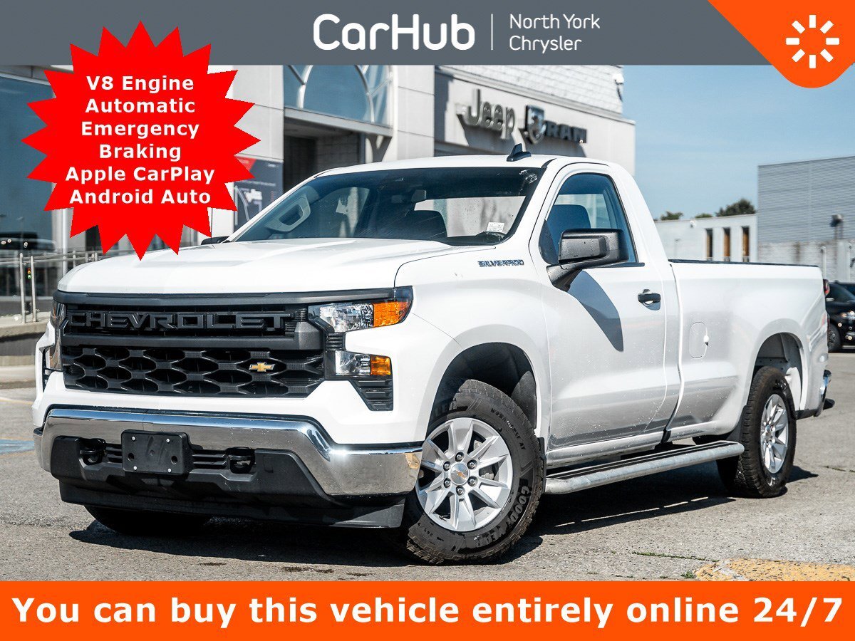 2024 Chevrolet Silverado 1500 V8 Work Truck 140 Automatic Emergency Braking Appl