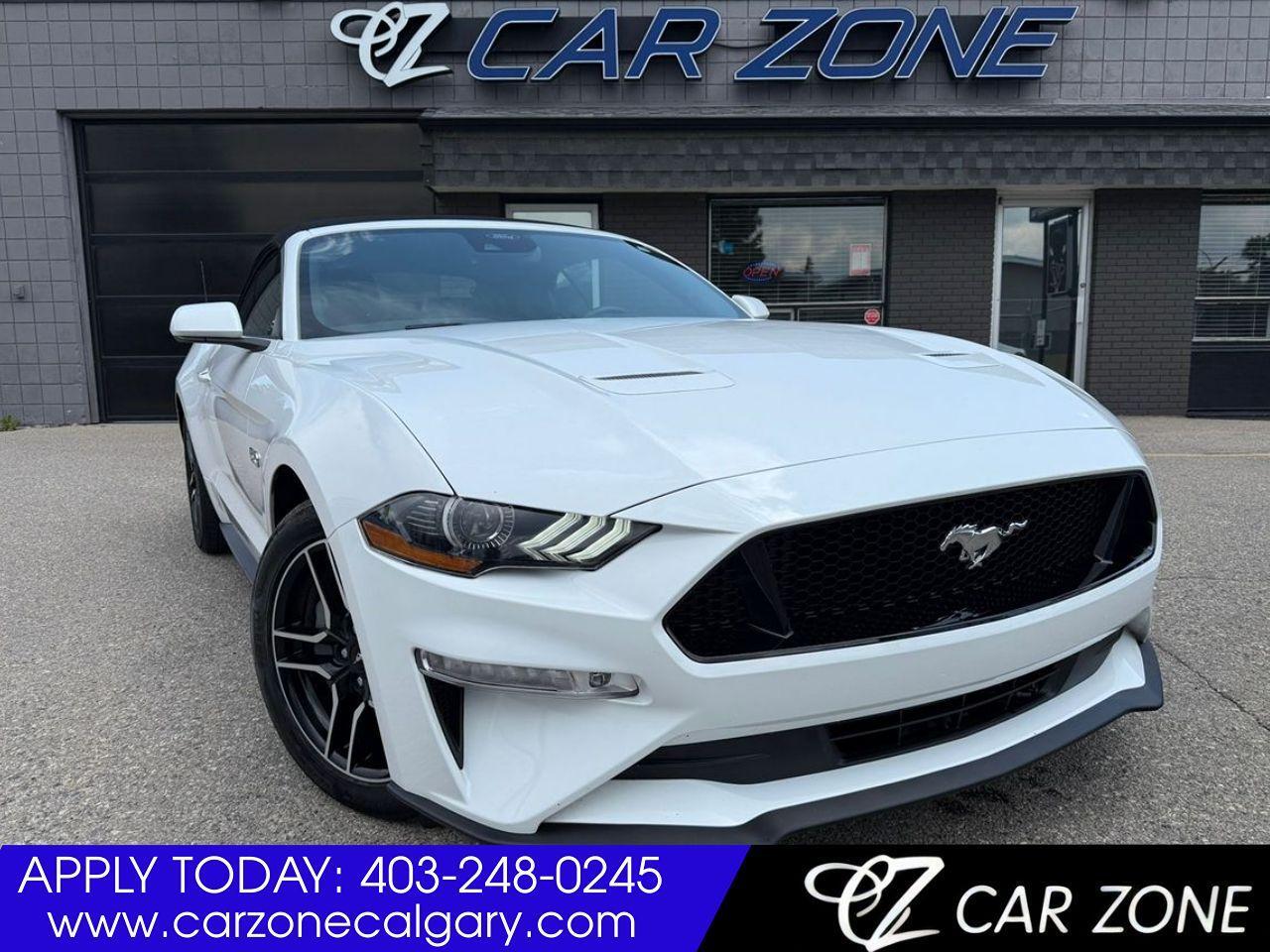 2022 Ford Mustang GT Premium Convertible 6spd Manual