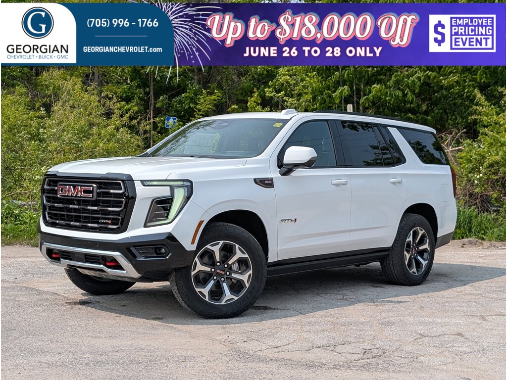 2025 GMC Yukon AT4 Ultimate- Adv Tech Pkg - Max Trailering Pkg