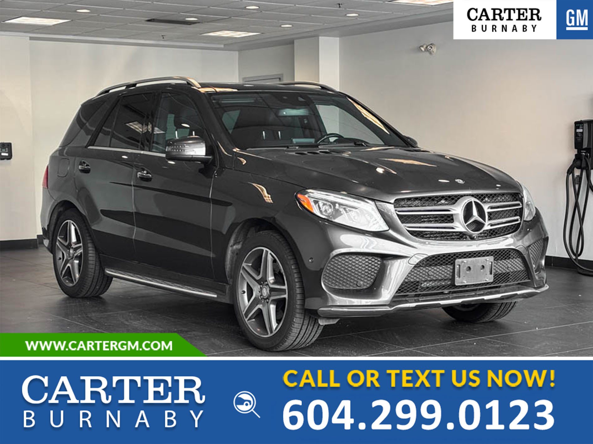 2016 Mercedes-Benz GLE AWD | SUN ROOF/POWER & HEAT SEAT/POWER LIFTGATE