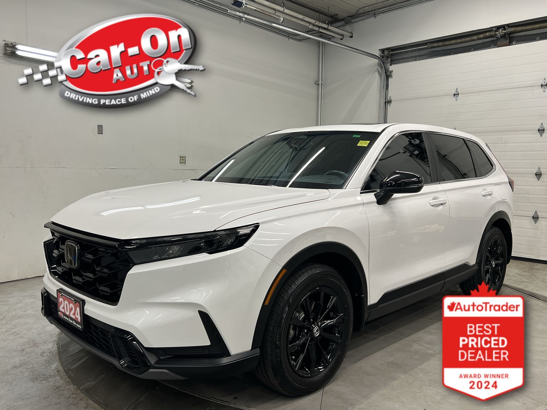 2024 Honda CR-V Hybrid EX-L AWD| LEATHER| SUNROOF| HTD SEATS| CARPLAY