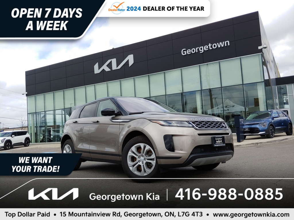 2021 Land Rover Range Rover Evoque S 2.0L AWD | SUNROOF | NAV | HTD SEATS | 57K KM