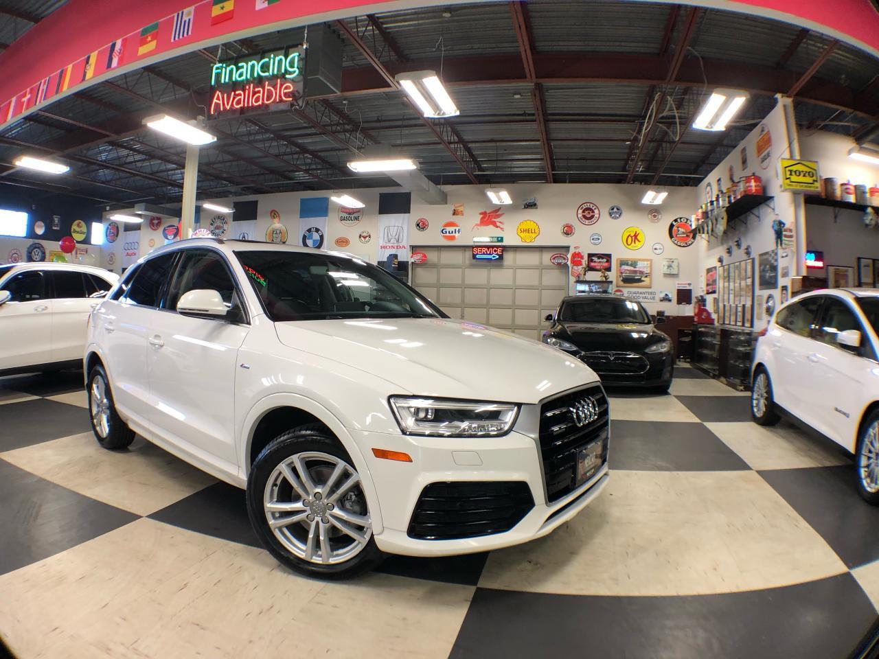 2016 Audi Q3 TECHNIK S-LINE AWD LEATHER PAN/ROOF NAVI B/SPOT