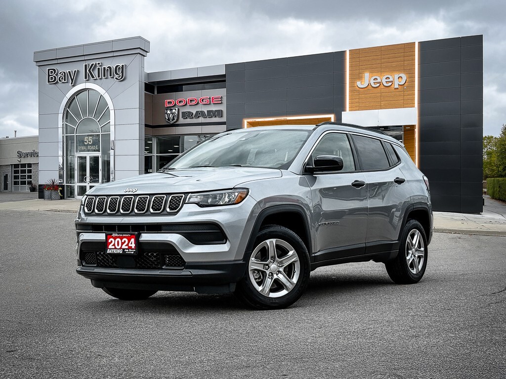 2024 Jeep Compass Sport | SPORT APPEARANCE | CARPLAY | HEATED SEATS 