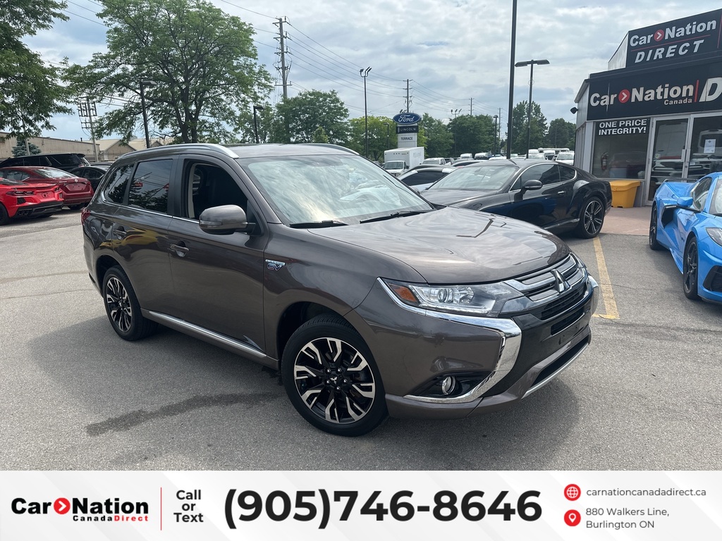 2018 Mitsubishi Outlander PHEV SE | PLUG IN HYBRID | 4X4 | LEATHER | TOUCHSCREEN