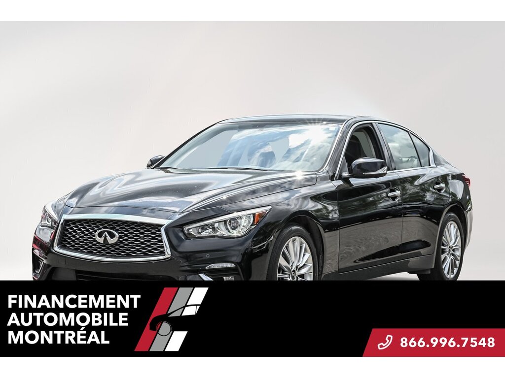 2021 Infiniti Q50 Luxe | Awd | Toit Ouvrant | Cuir | Awd | Sunroof |