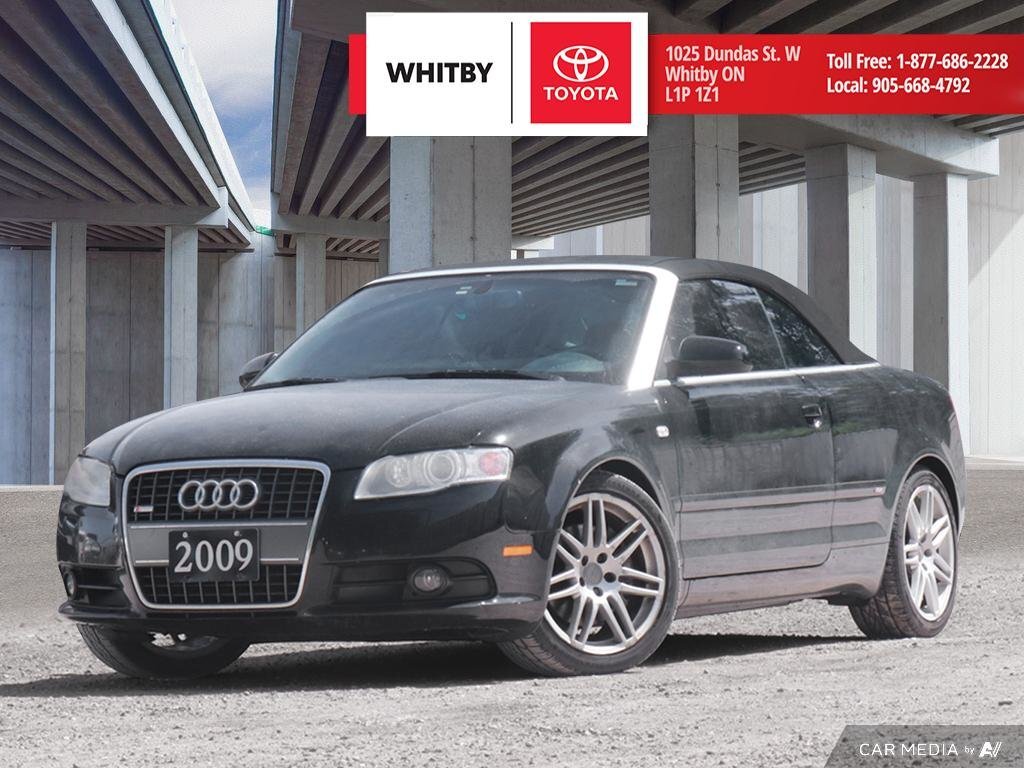 2009 Audi A4 2.0T Cabriolet FWD / Leather / Selling AS-IS UNFIT