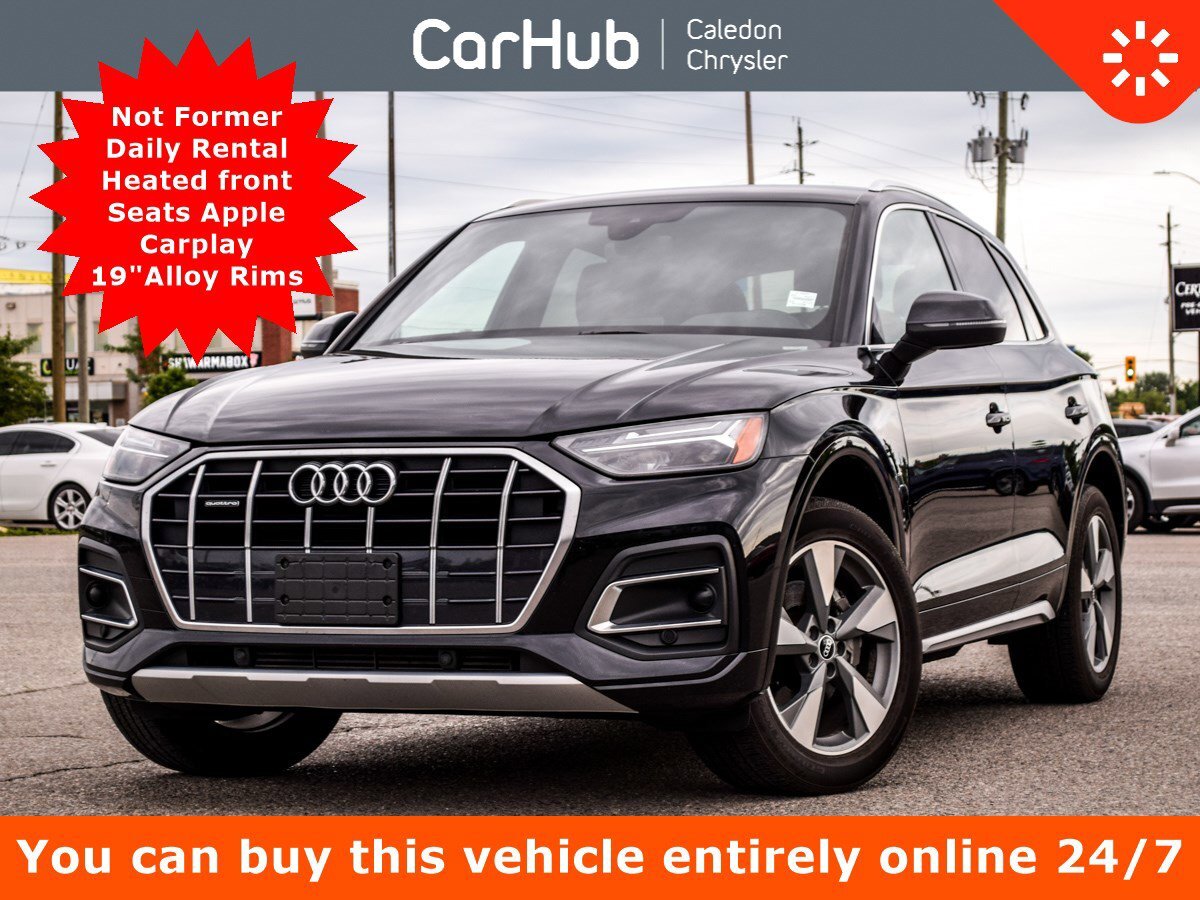 2021 Audi Q5 Komfort Quattro Bluetooth Backup Camera Heated Fro