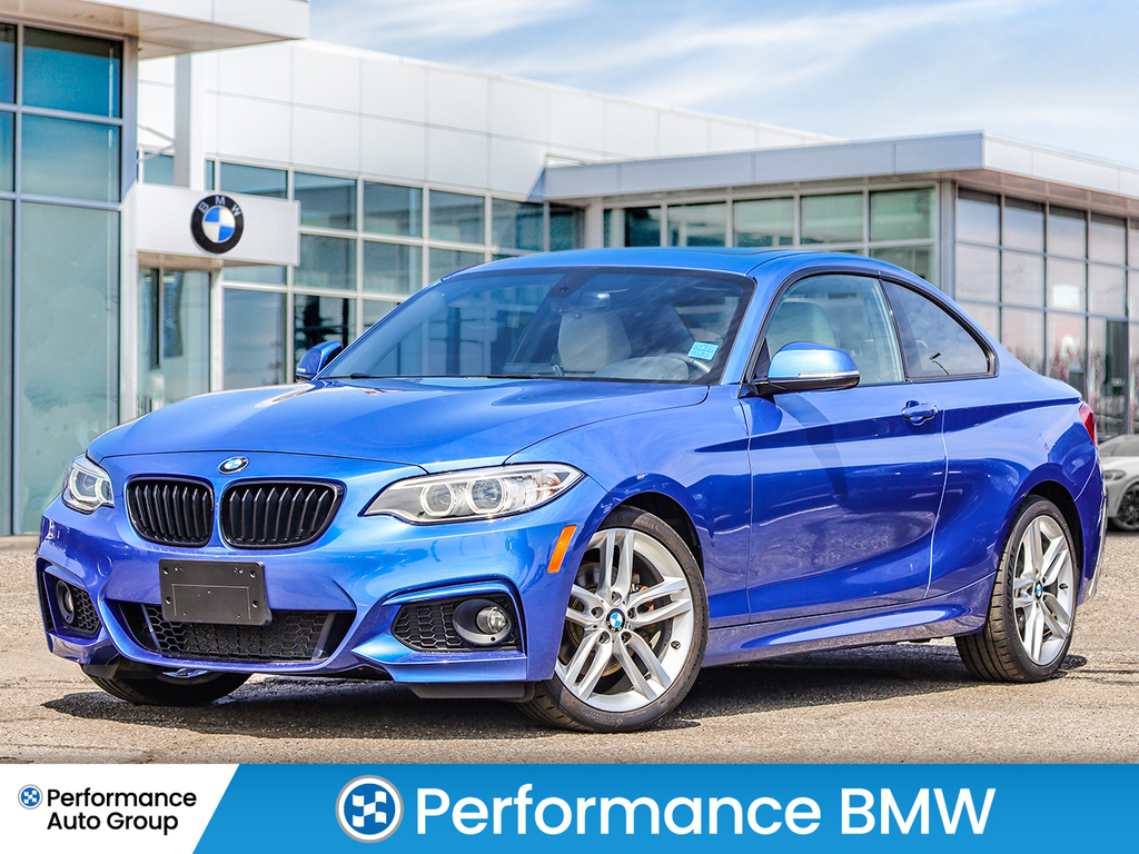 2017 BMW 2 Series Premium Essential -Estoril Blue Metallic -52,000km