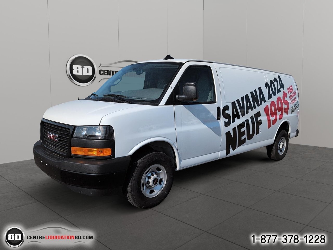 2024 GMC Savana Cargo Van 3500