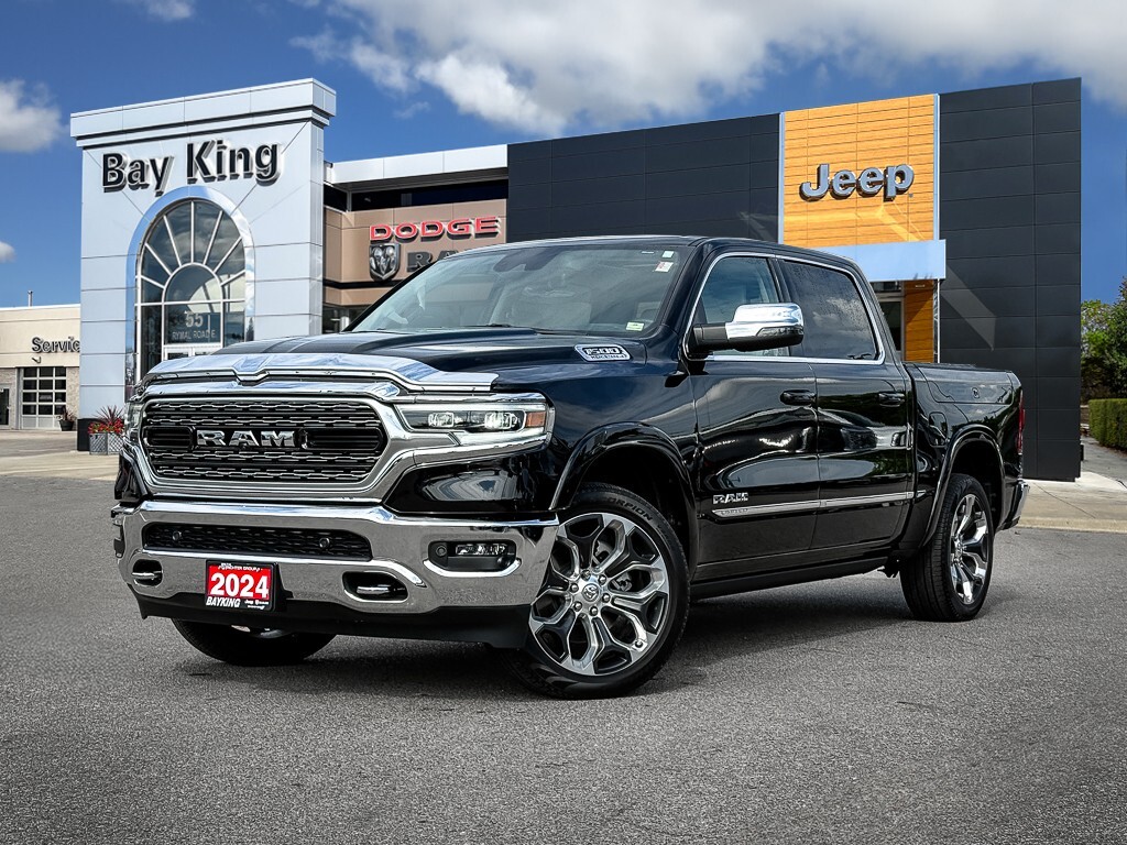2024 Ram 1500 Limited | CREW | ELITE PKG | HEMI | RAMBOX | HITCH