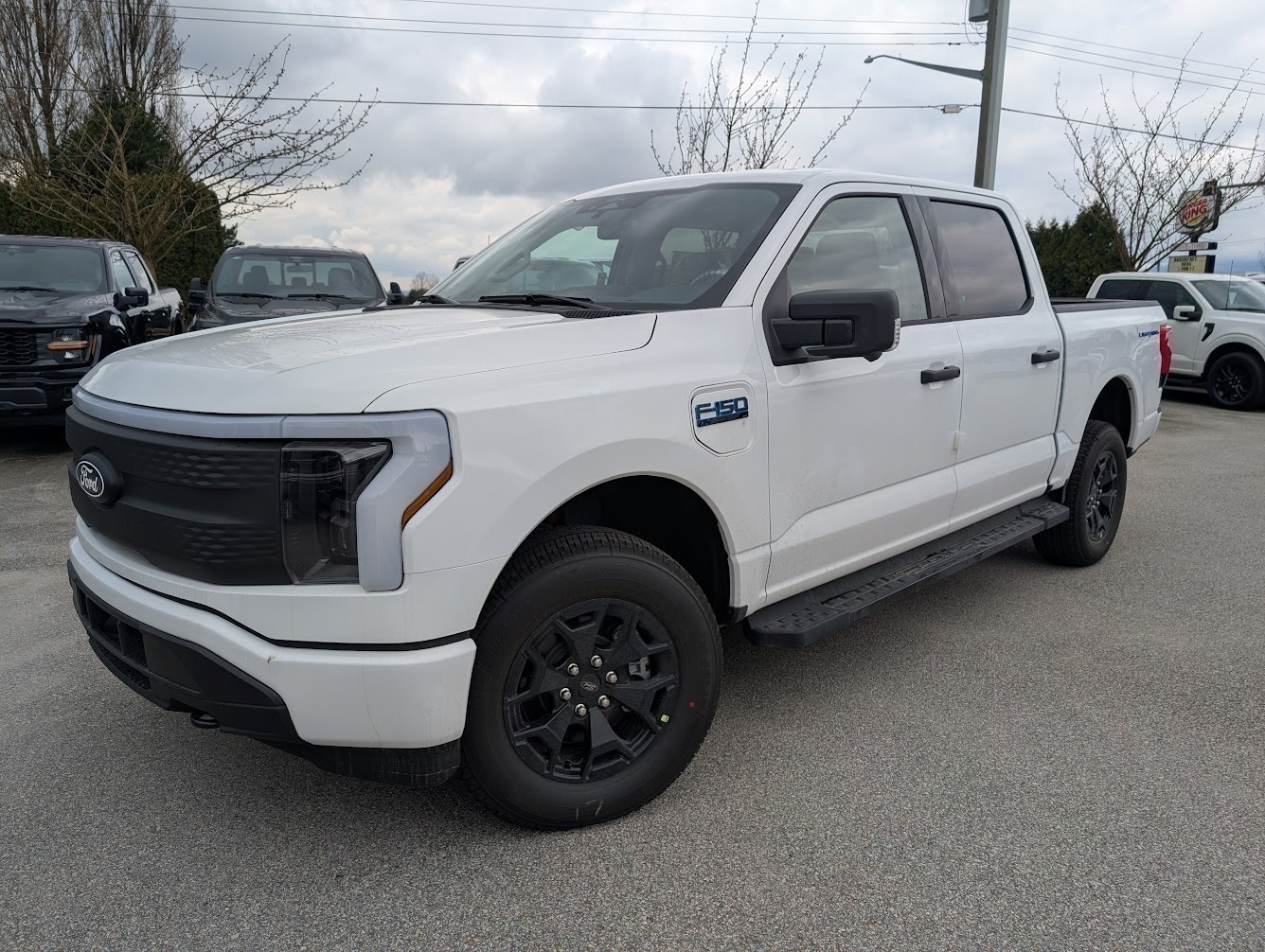 2025 Ford F-150 Lightning XLT - Tray-Style Mats, Spray-in Bedliner