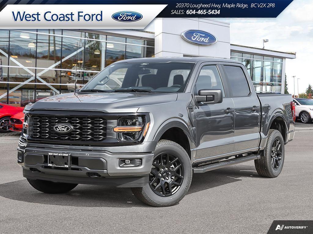2025 Ford F-150 STX  - Black Appearance Pkg, Spray-in Liner