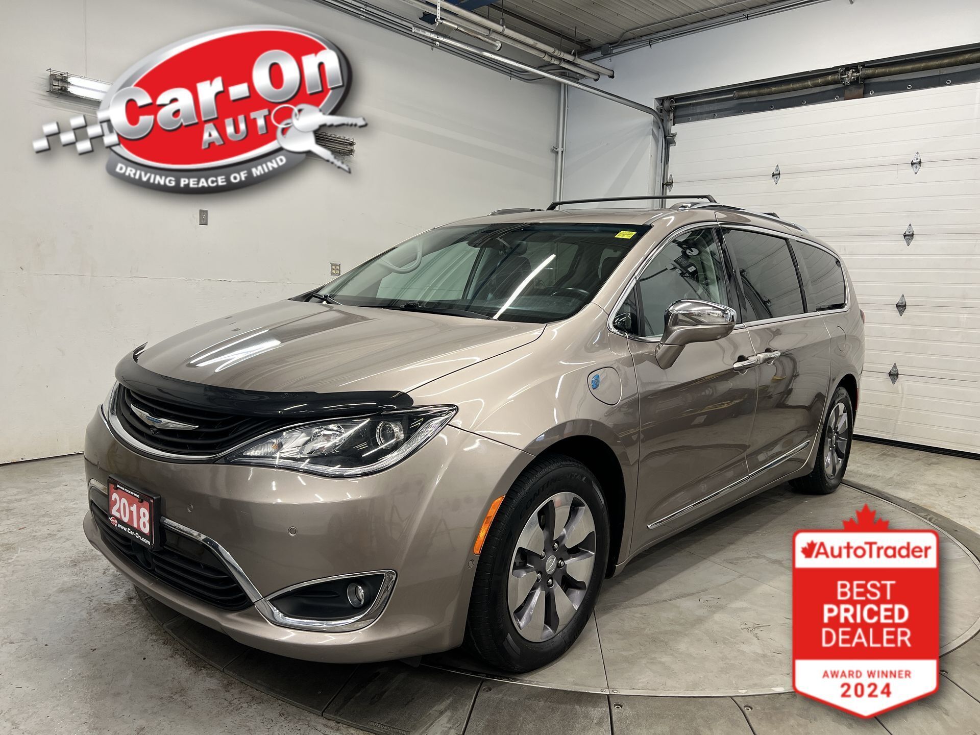 2018 Chrysler Pacifica Hybrid LIMITED|PLUG-IN HYBRID|7-PASS|LEATHER|DVD PLAYER