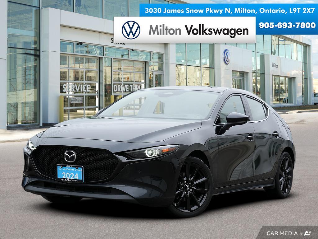 2024 Mazda Mazda3 Sport GT w-Turbo Auto i-ACTIV AWD Sunroof CarPlay 