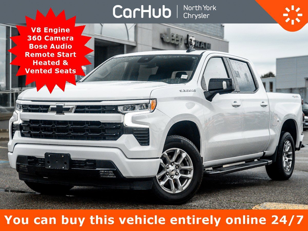 2023 Chevrolet Silverado 1500 RST 147'' V8 360 Cam Bose Audio Remote Start