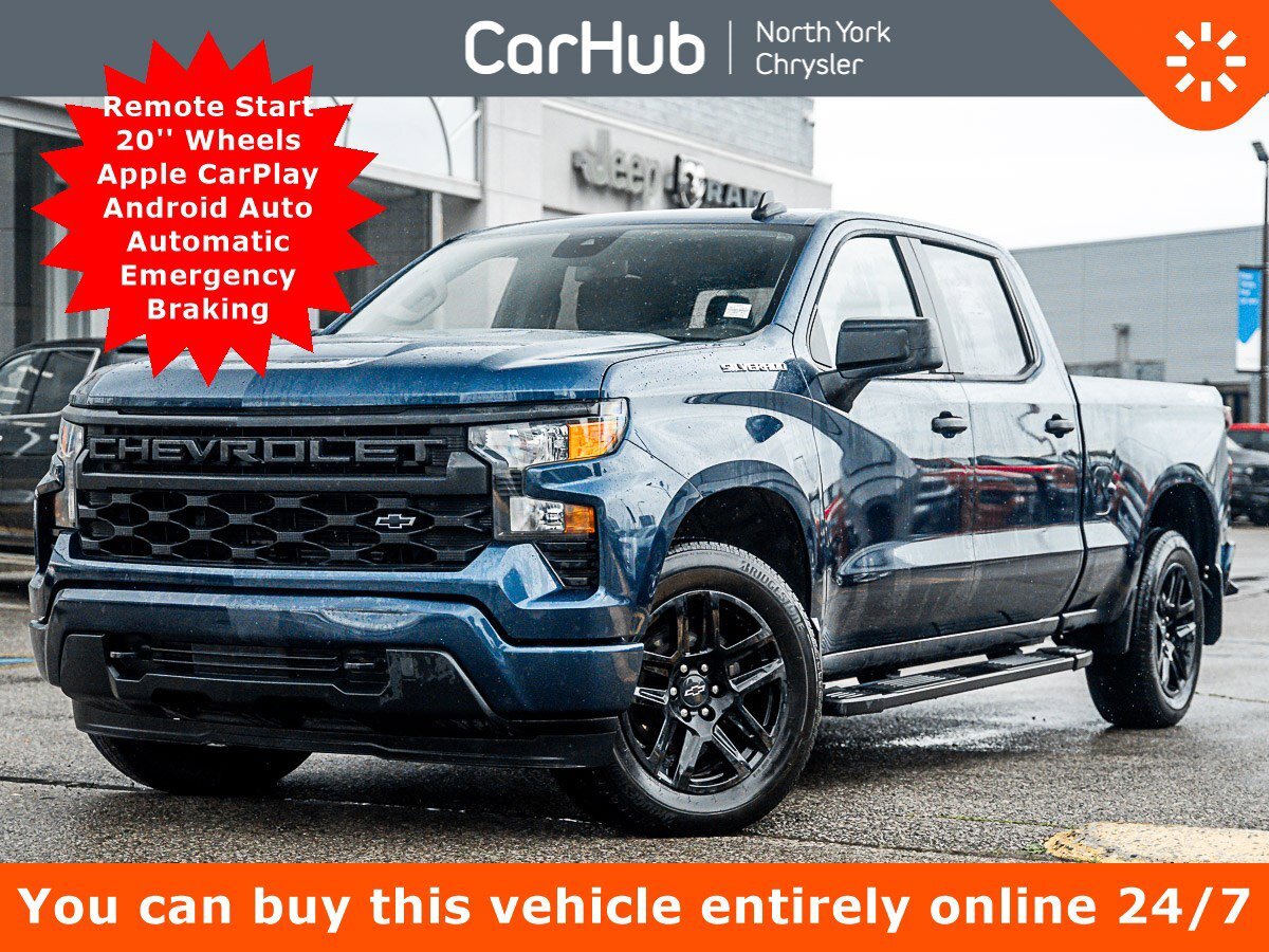 2023 Chevrolet Silverado 1500 Custom 147'' Remote Start 20'' Wheels Auto Emergen