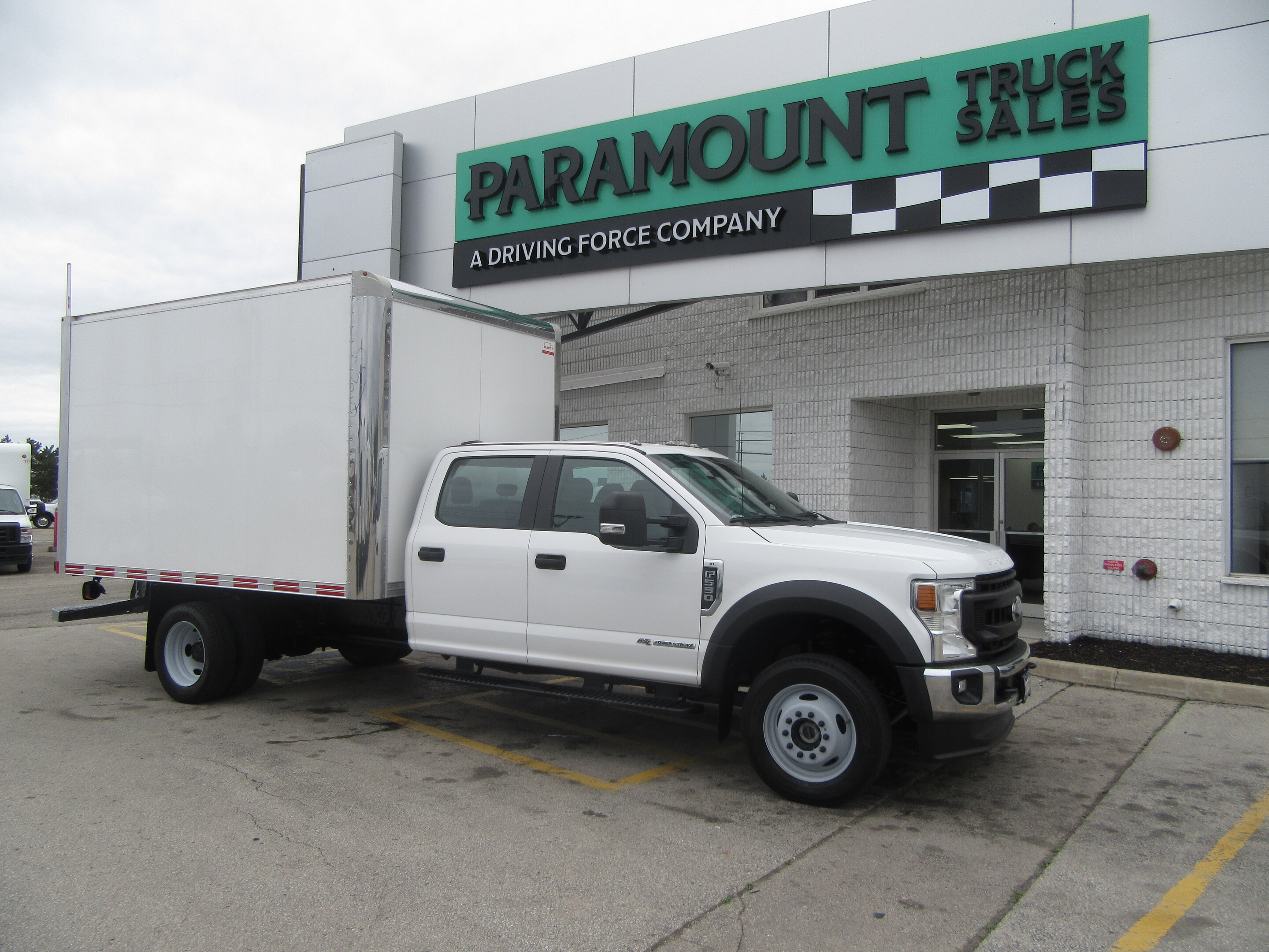 2021 Ford Super Duty F-550 CREW CAB 4X4 DIESEL NEW 12FT ALUMINUM BOX