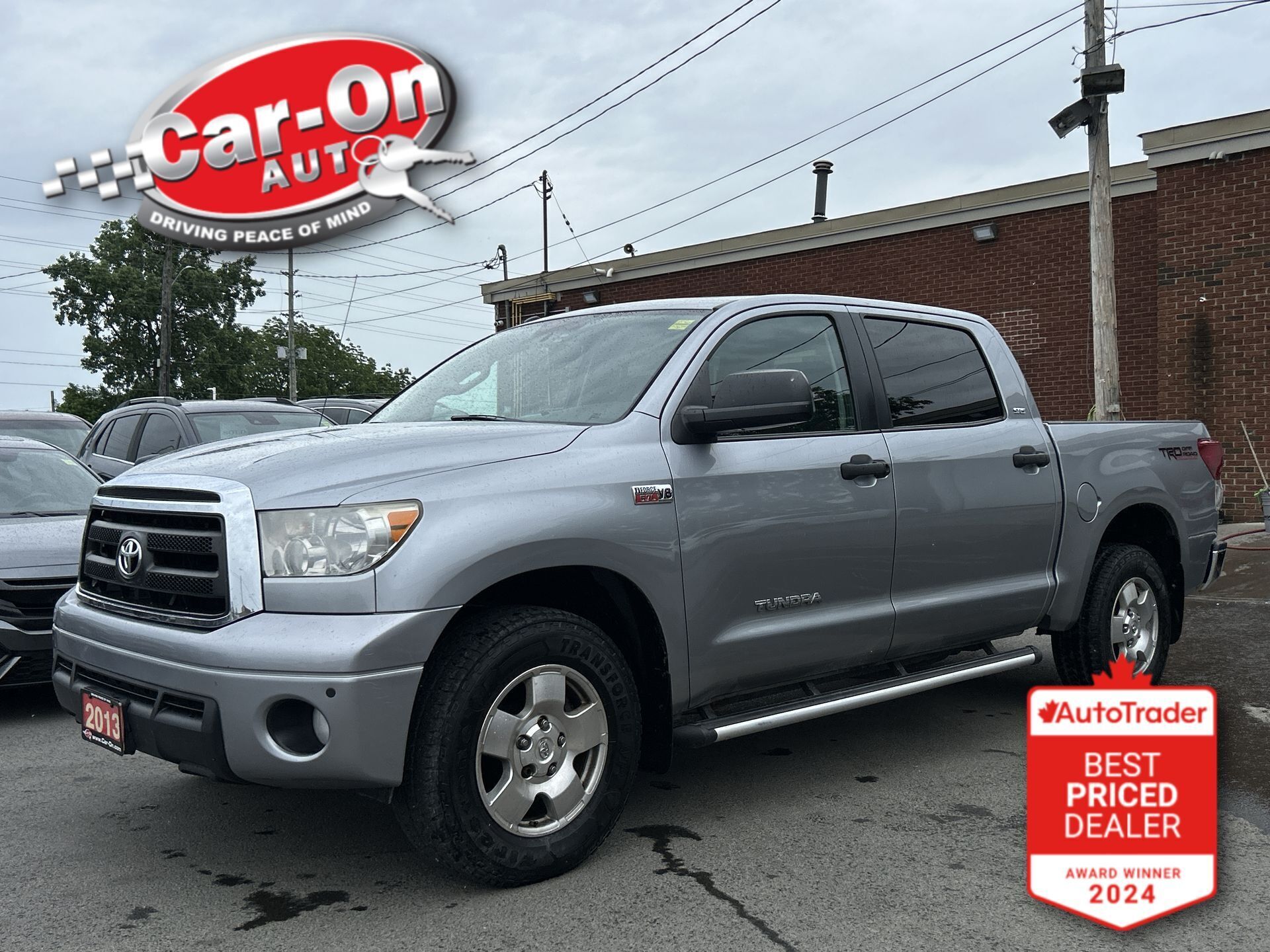 2013 Toyota Tundra TRD OFF-ROAD 4X4 |CERTIFIED|CREW|SUNROOF|REAR CAM