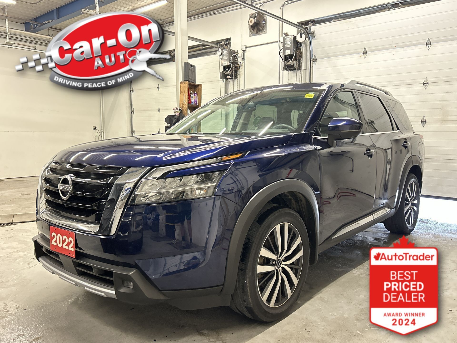 2022 Nissan Pathfinder PLATINUM AWD | 7-PASS | LEATHER | PANO ROOF | HUD