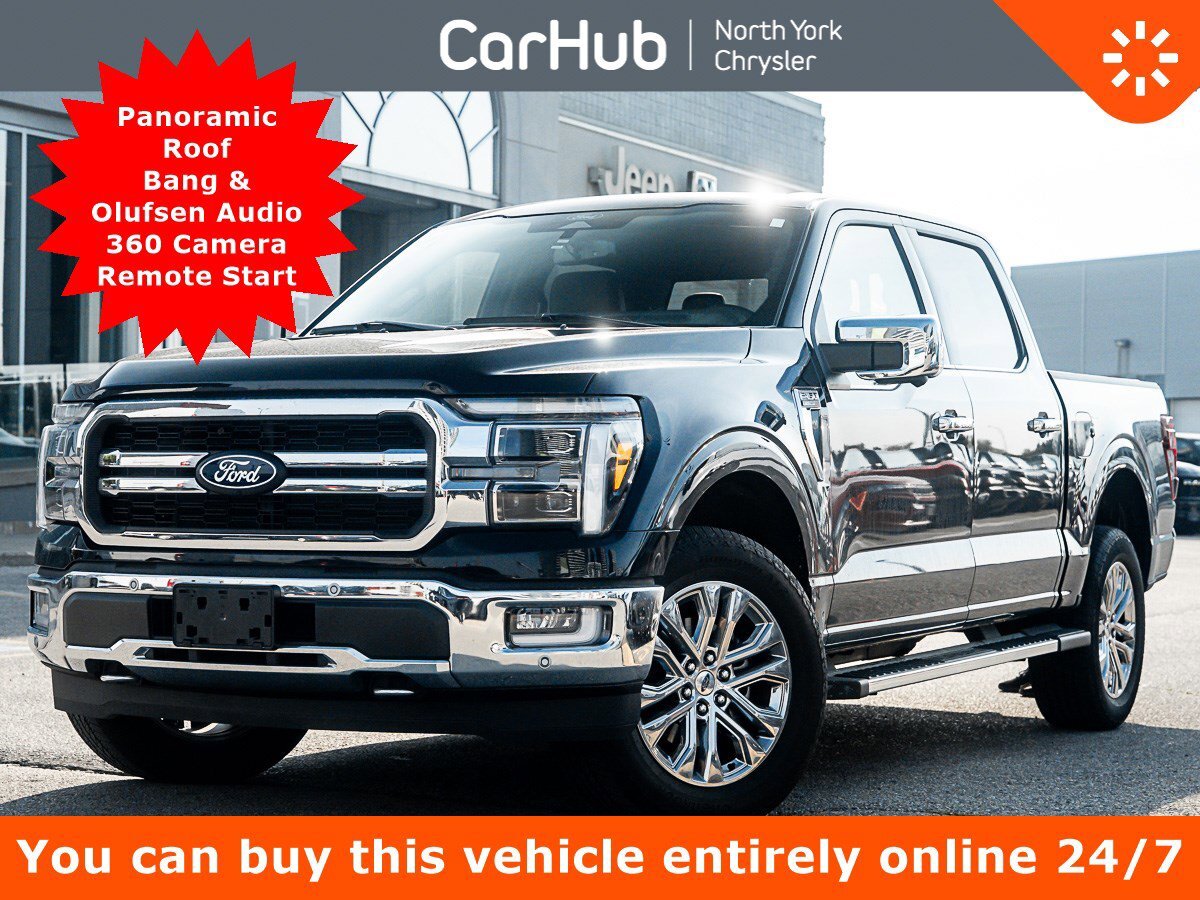 2024 Ford F-150 LARIAT 4WD 5.5' Box Panoroof Bang & Olufsen 360 Ca