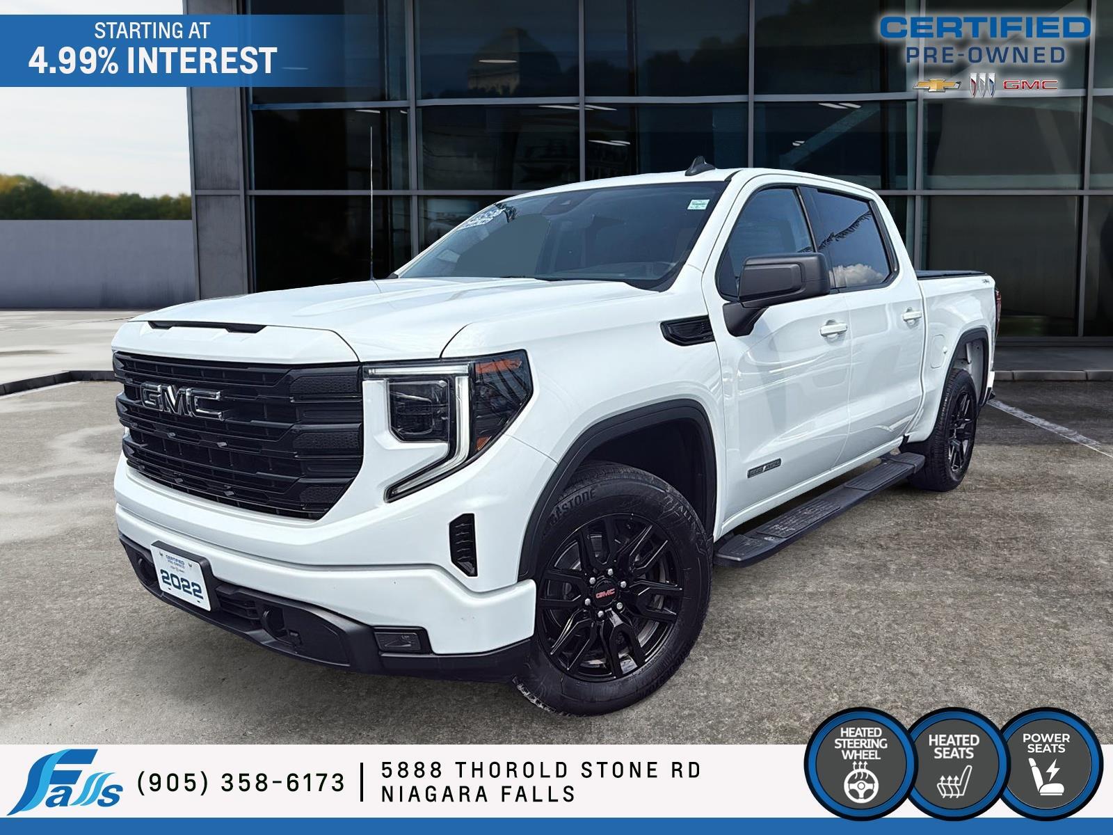 2022 GMC Sierra 1500 Elevation H.SEATS,H.STEERING