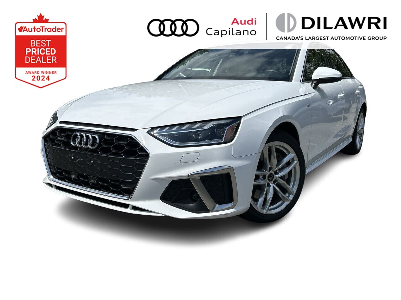 2020 Audi A4 NO ACCIDENTS!!! LOW KM!!!