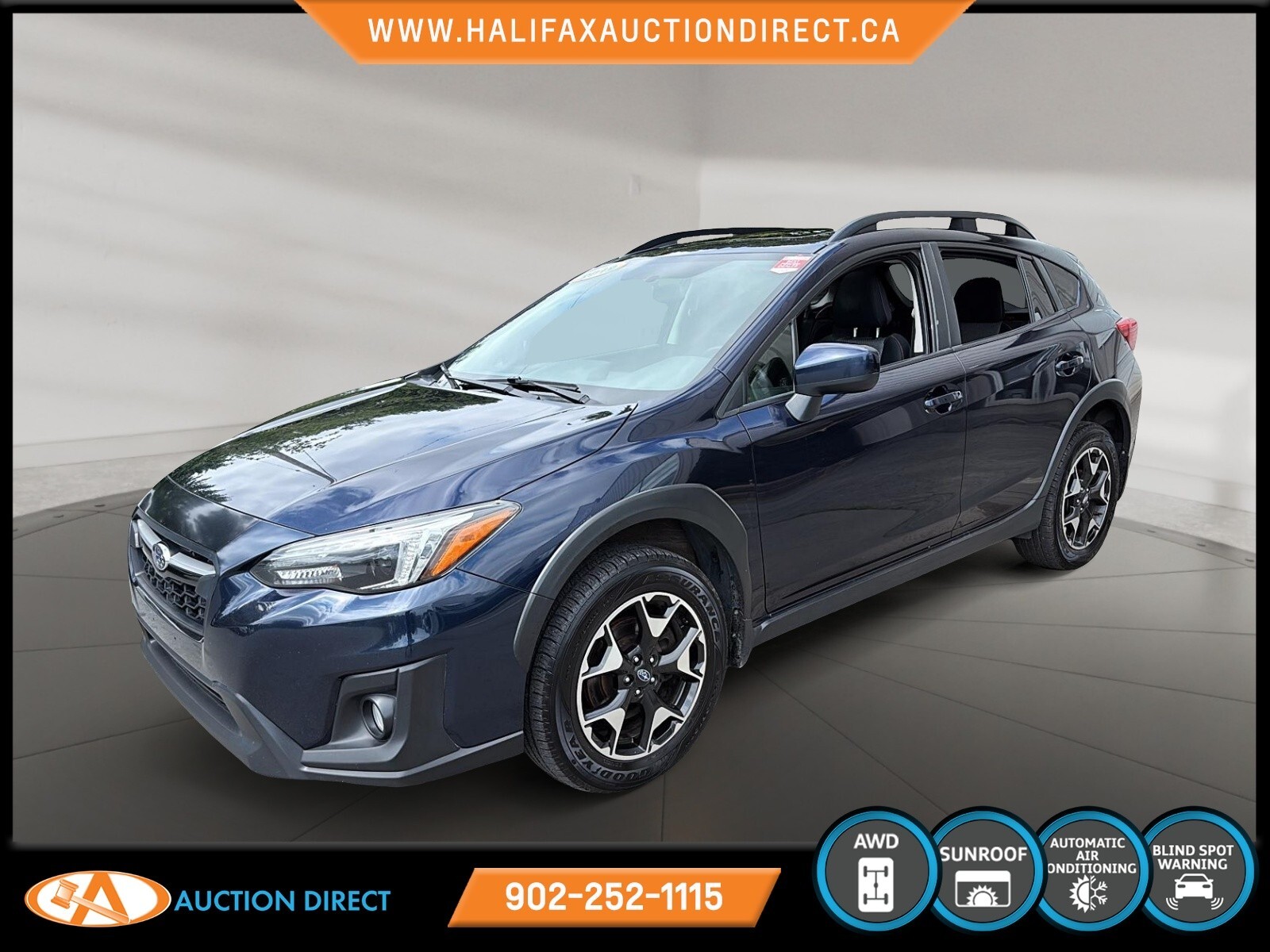 2019 Subaru Crosstrek Sport LEATHER/CLOTH! SUNROOF! AWD!