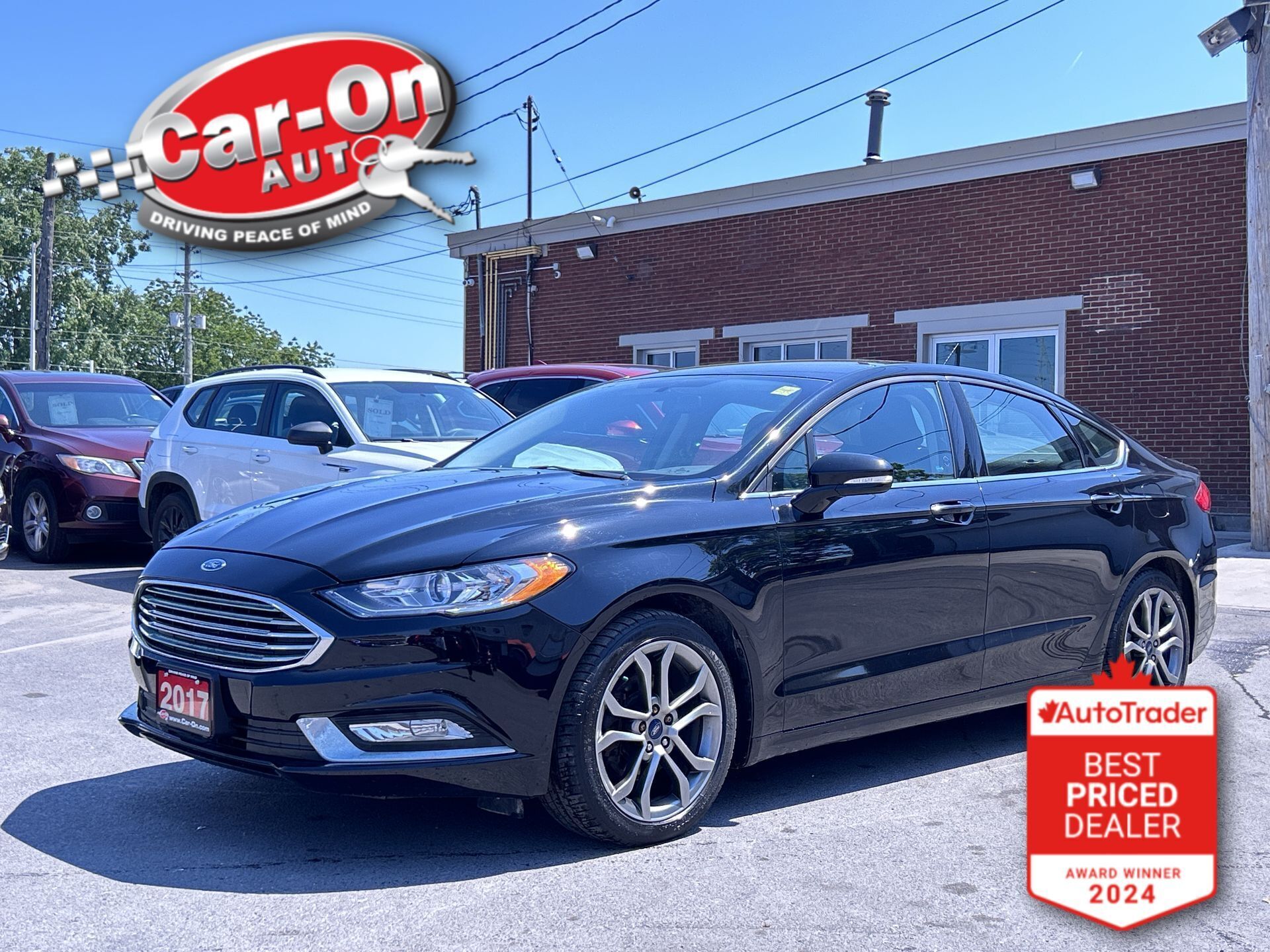 2017 Ford Fusion SE | 245HP 2.0L TURBO | HTD LEATHER | 18IN ALLOYS