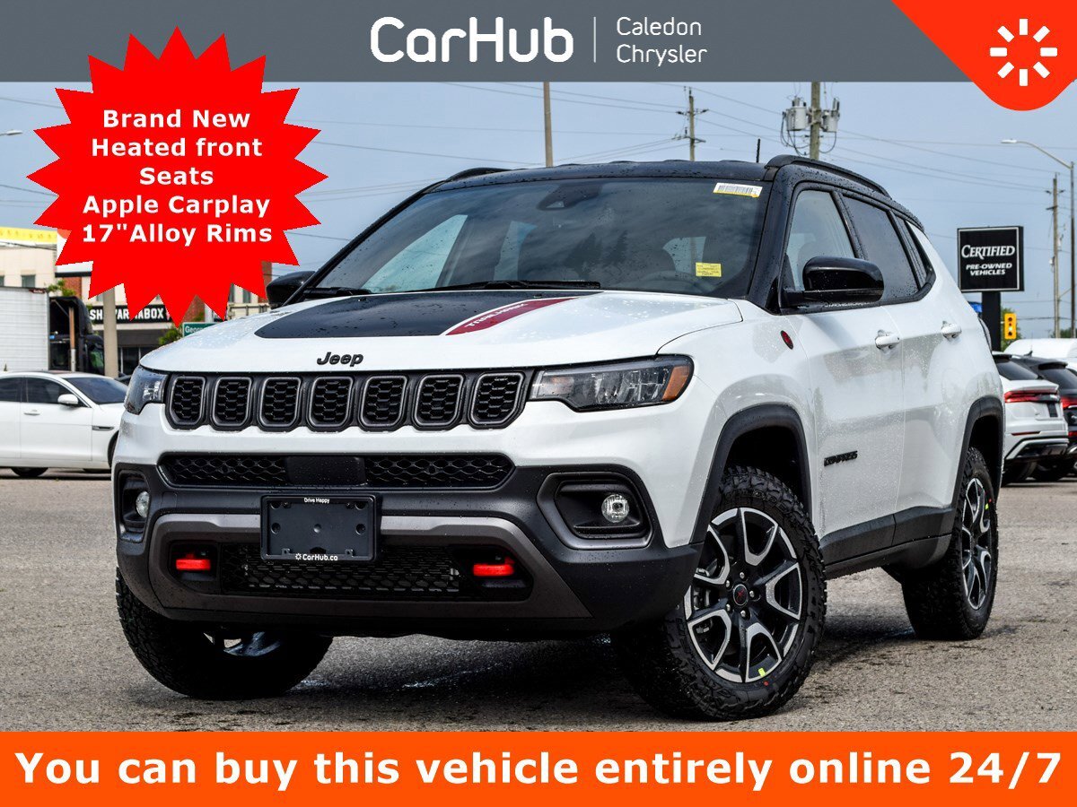 2025 Jeep Compass Trailhawk 4X4 Blind Spot R-Start 10.1Display