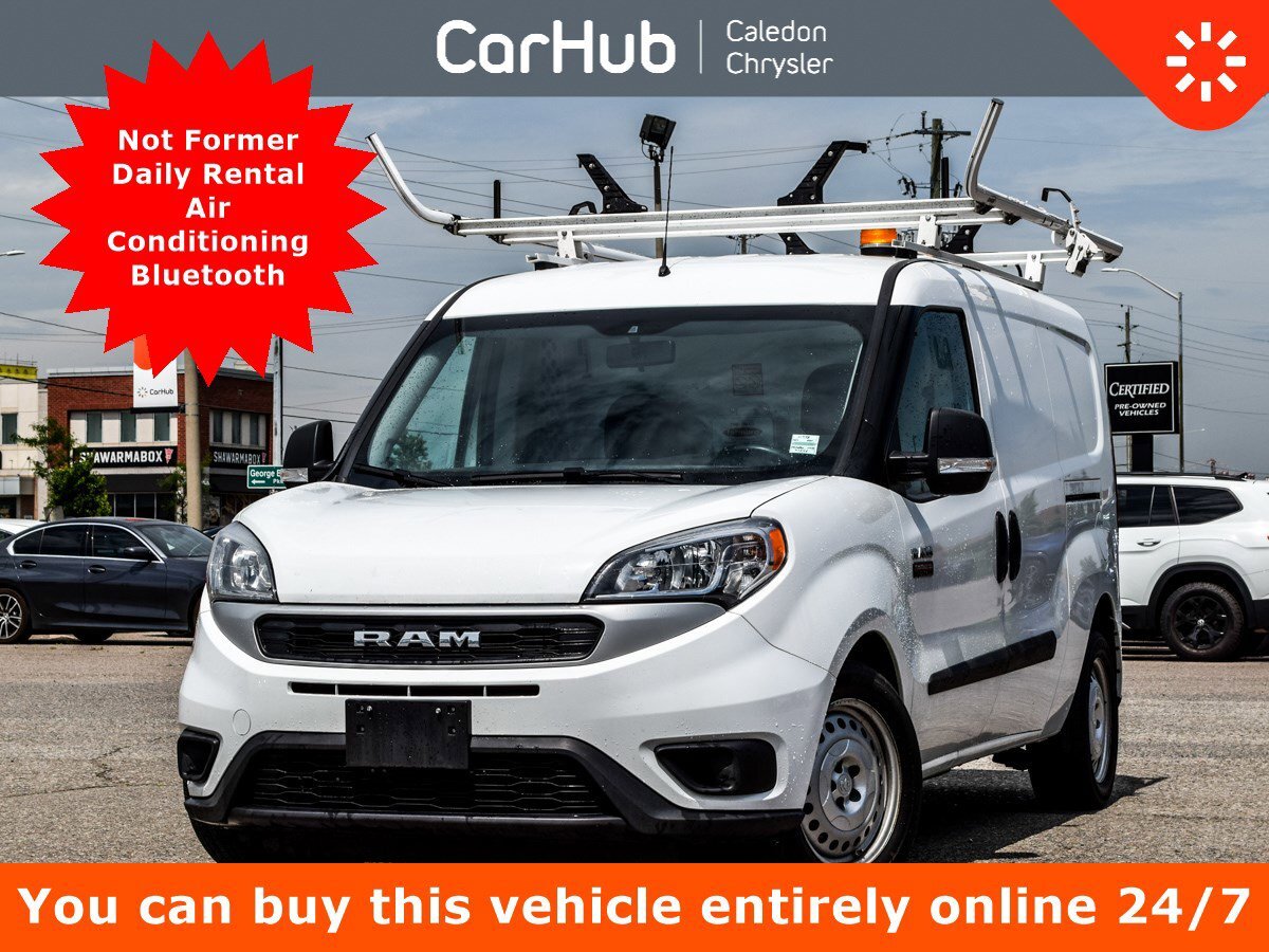 2022 Ram ProMaster City Aluminum Shelving Bluetooth Backup Cam