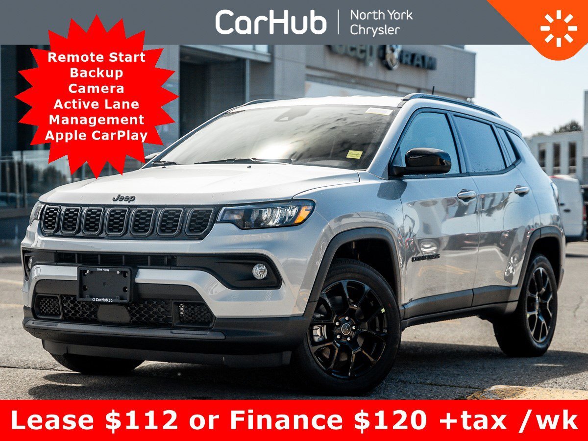 2025 Jeep Compass Altitude 4x4 Remote Start Backup Cam Active Lane M