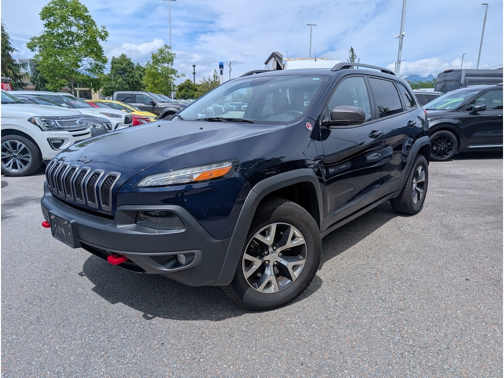 2016 Jeep Cherokee Trailhawk 4X4 - Heated&Cooled Front Leather Seats