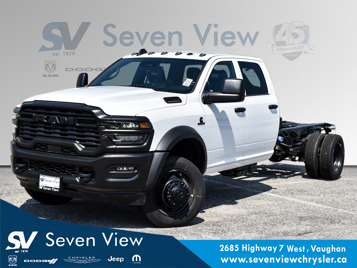 2025 Ram Ram 5500 Cab-Chassis Tradesman 4x4 Crew Cab 197.4  WB