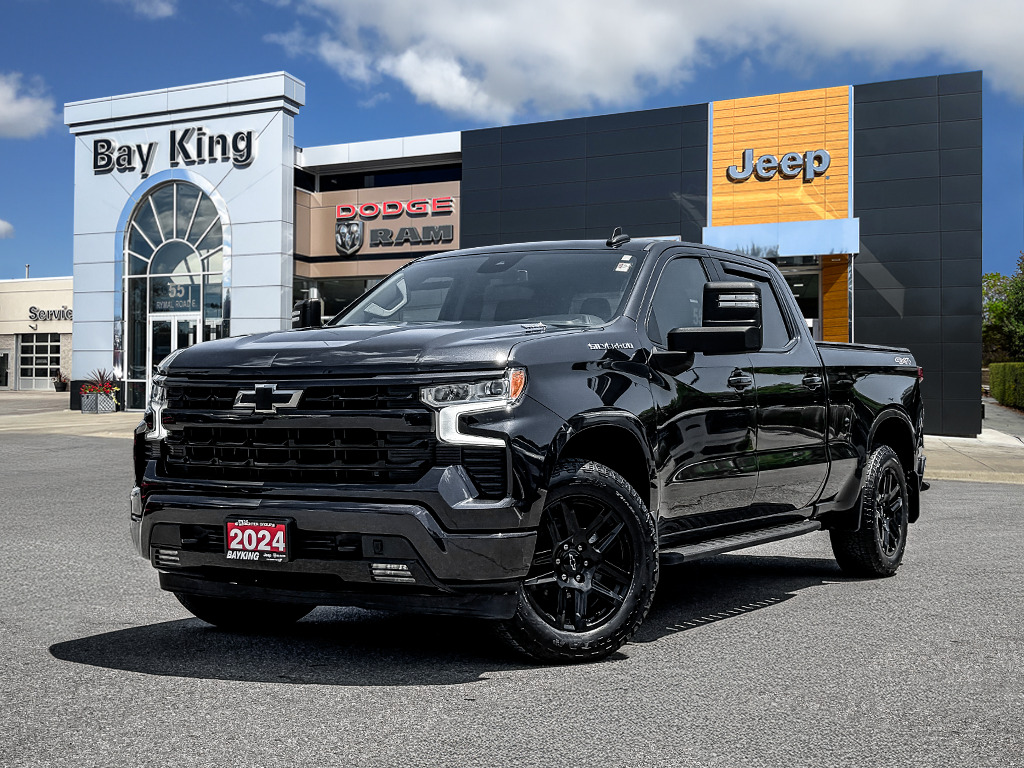 2024 Chevrolet Silverado 1500 RST | CREW | TRAILERING PKG | HEATED SEATS | REMOT
