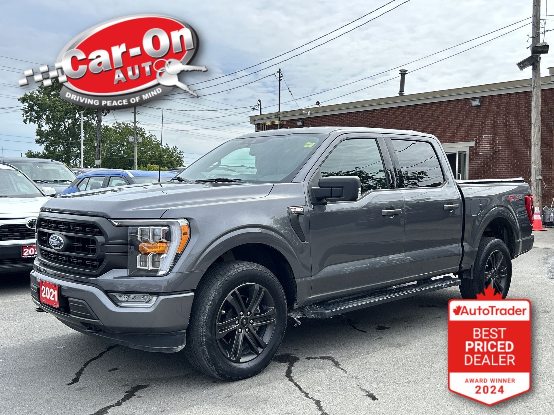 2021 Ford F-150 XLT SPORT 4X4 | 3.5L ECOBOOST | HTD LEATHER | CREW
