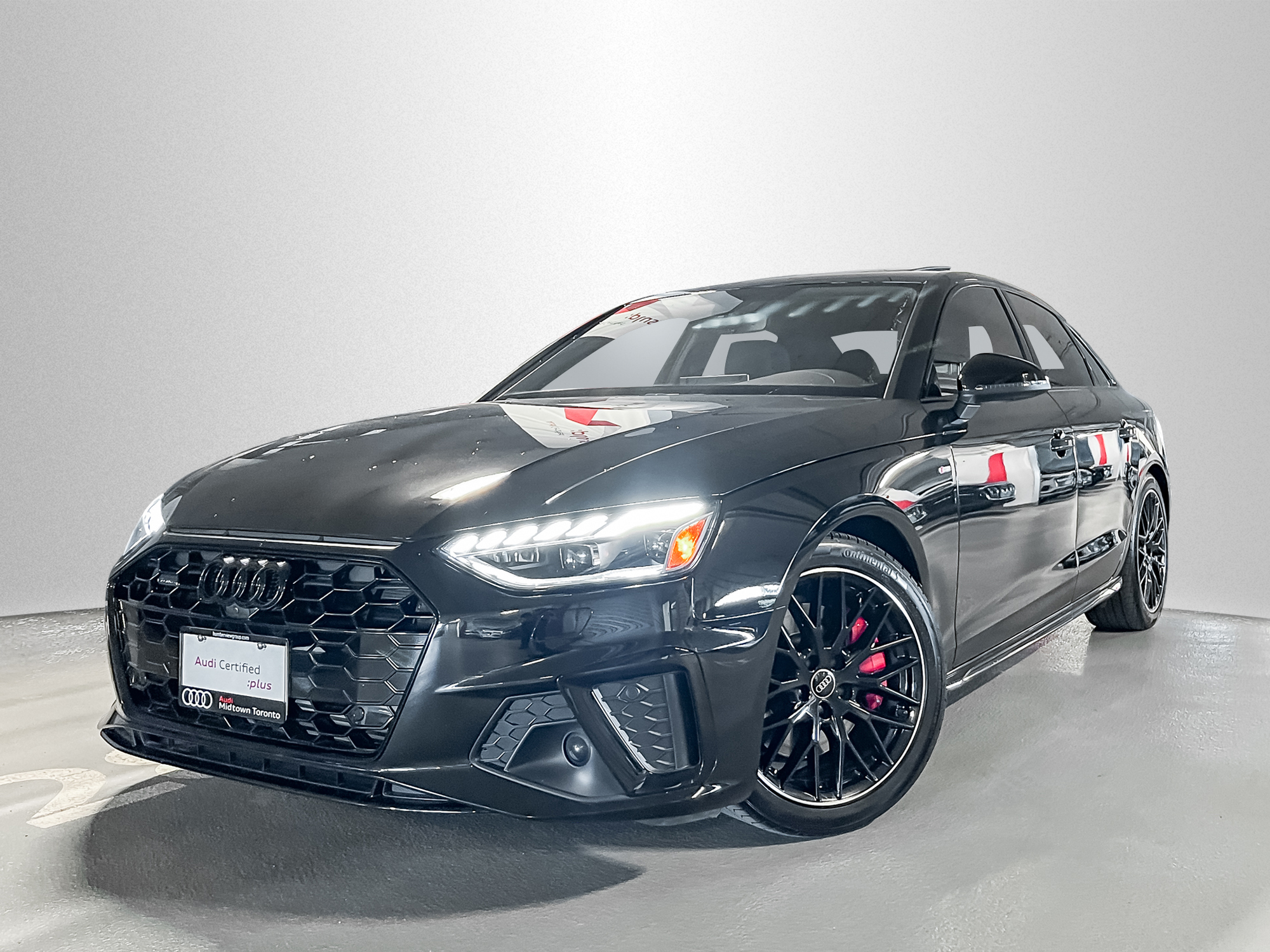 AUDI別注looks mart製 AUDI アウディ A4 セダン B9 8WCVK 8WCYRF 前期 フロントアンダー
