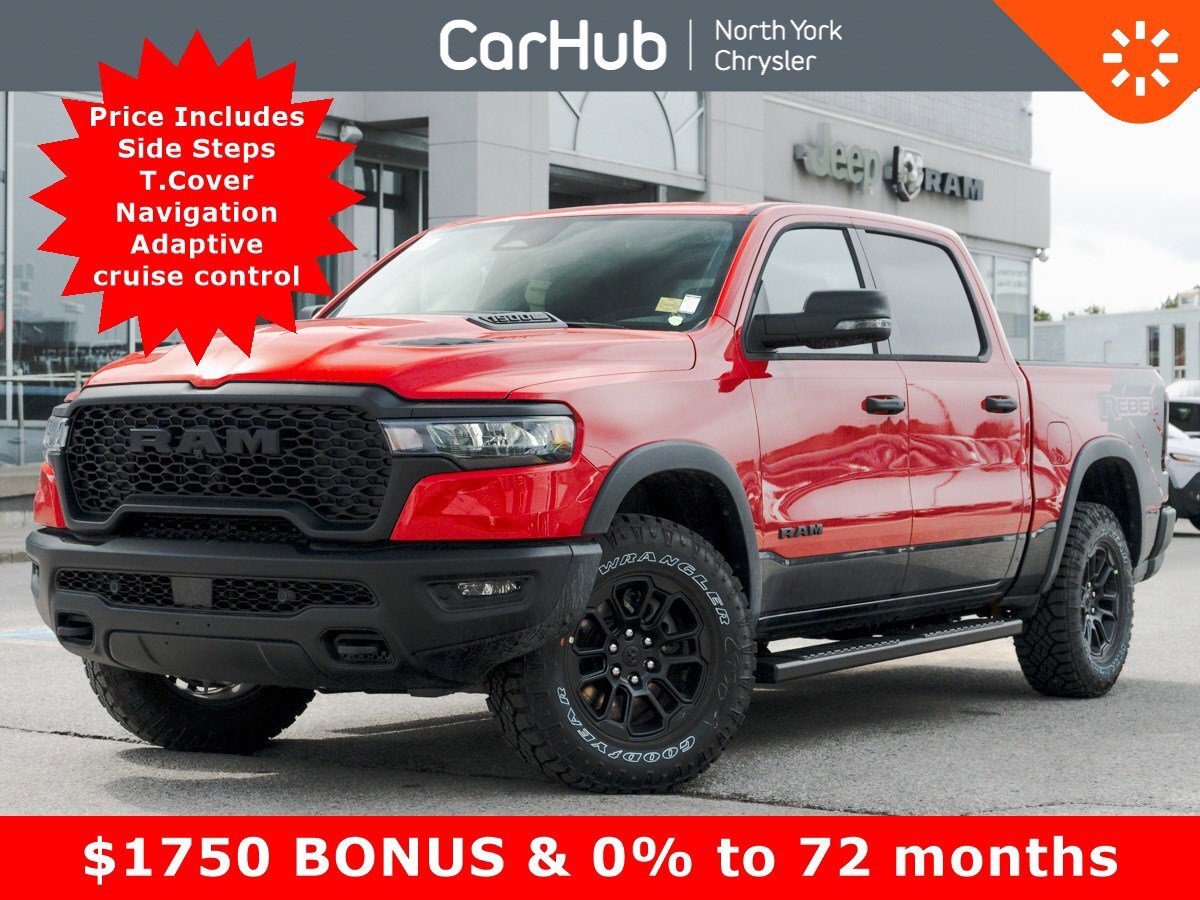 2025 Ram 1500 Rebel Level 1 Equipment Group Navi Heated Seats & 