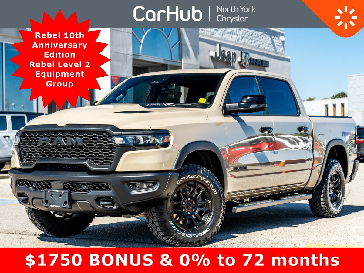 2025 Ram 1500 Rebel 10th Anniversary Edition Rebel Level 2 Equip