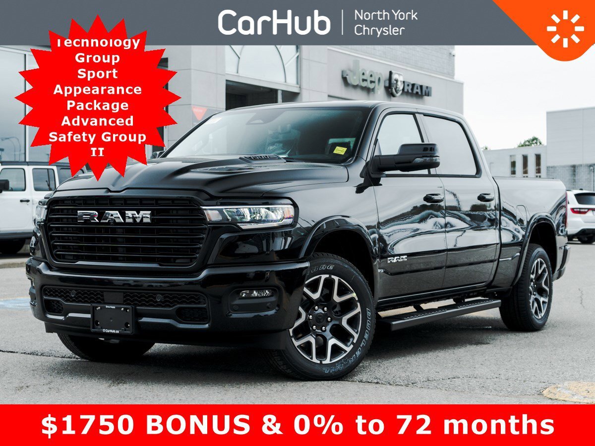 2025 Ram 1500 Laramie  6'4 Box Technology Group  Sport Appearanc